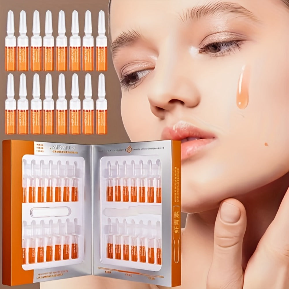 Astaxanthin Hydrating Essence Ampoules 28-Pack 2ml Each with Niacinamide Hyaluronic Acid Collagen Firming Brightening Daily Skincare for Men Women Travel - product image 8