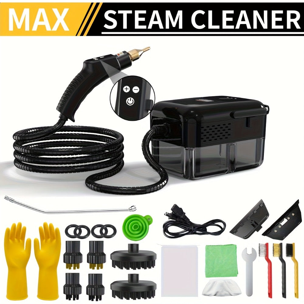 Portable Steam Cleaner High-Temperature High-Pressure Handheld Steamer for Home, Carpet, Tile & Grout Cleaning – 9-Speed Adjustable, 3 Models: Basic, Upgraded & Smart - product image 9