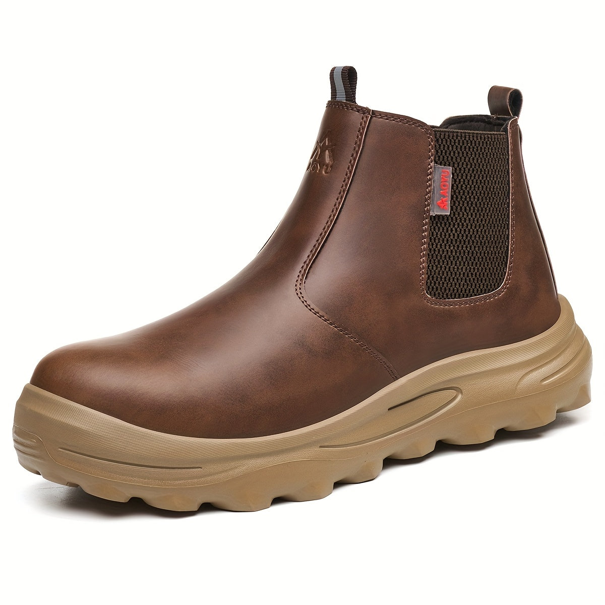 Men's Work Shoes, All-Season Labor Shoes, Work Boots, Comfortable Fabric Insoles, Casual Outdoor Sneakers, Construction Boots