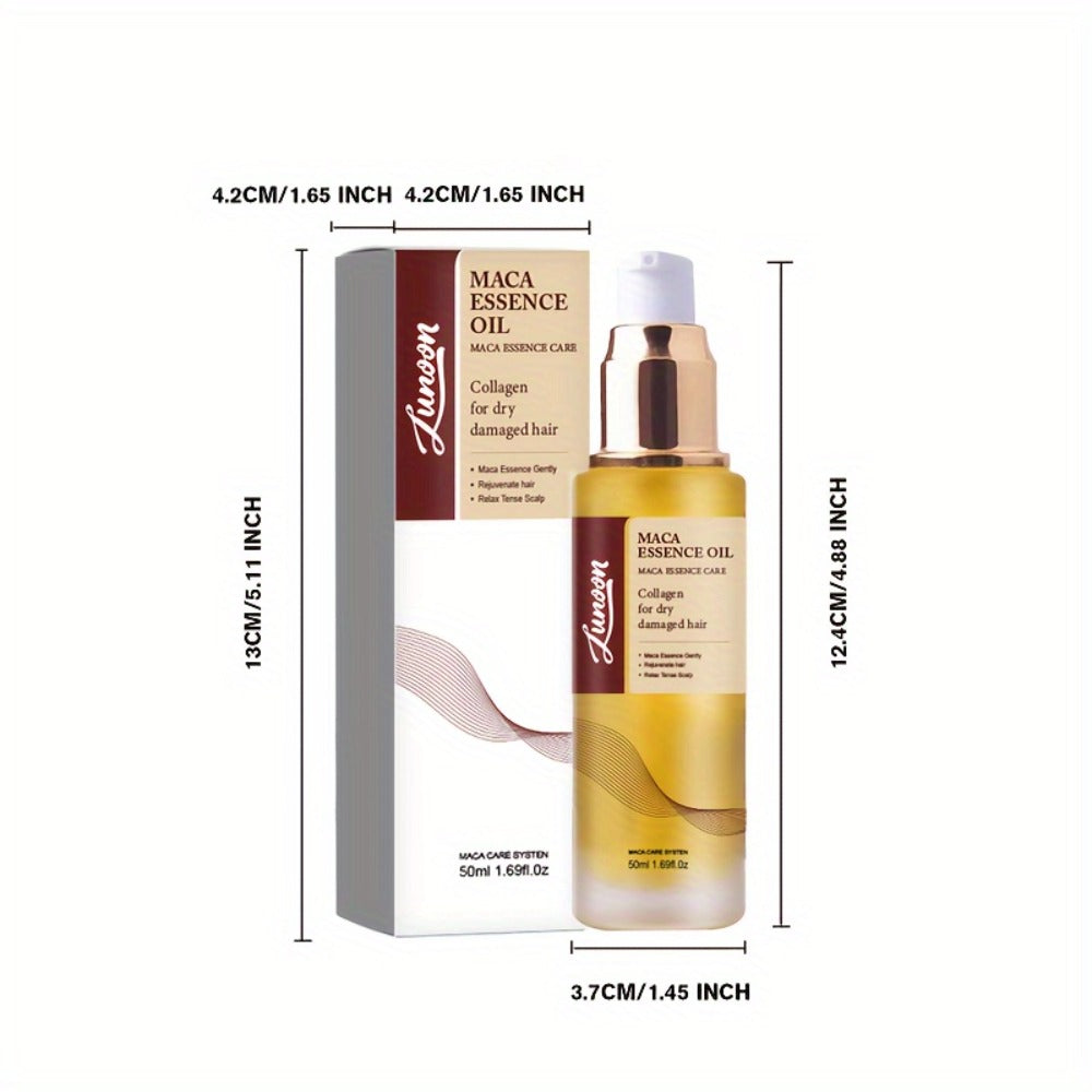 Argan Oil Hair Mask Deep Conditioning Treatment with Collagen | Cold Press Moroccan Oil for Dry Frizzy Curly Fine Hair | Long-Lasting Moisture Repair 1.69oz - product image 4