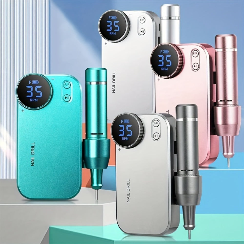 Electric Nail Polisher & Buffer Rechargeable High Power — Professional Manicure Pedicure Machine for Nail Buffing Polishing Dead Skin Callus Removal, Cordless Nail Shine Tool for H - product image 17