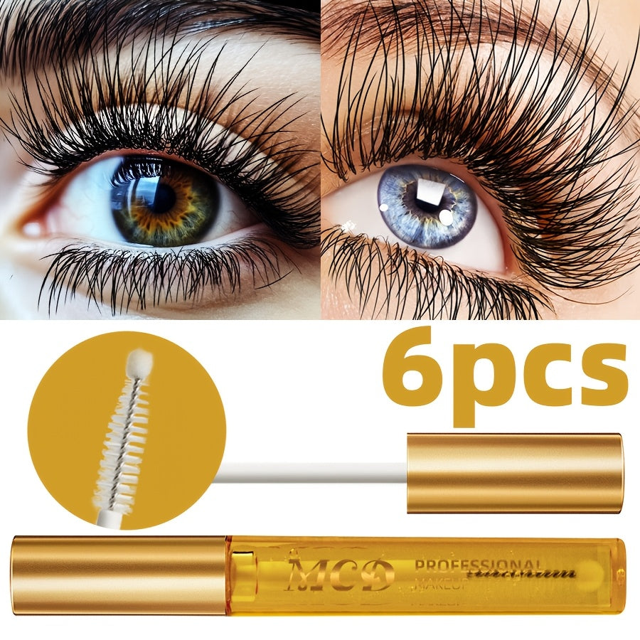 Eyelash Serum 6-Pack for Women - Natural Lash Growth & Enhancement Gel Formula, Moisturizing Conditioning Curling Effect, Longer Fuller Lashes, Beginner-Friendly Daily Lash Care Se - product image 6