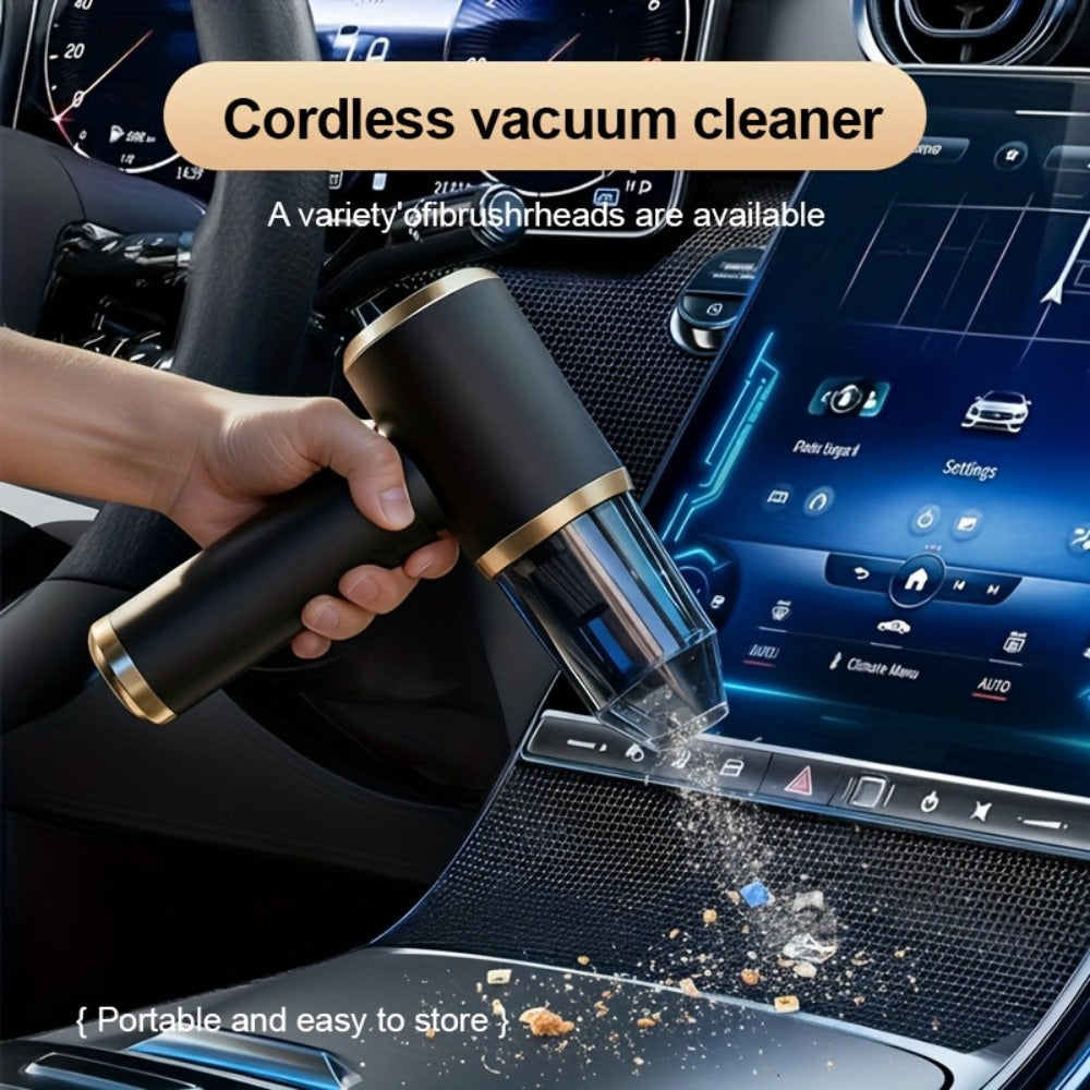 2-in-1 Handheld Vacuum Blower USB Rechargeable Cordless Mini Vacuum Cleaner Blow Suction Mode with Filter Dust Cup for Home Car Office Keyboard Lightweight - product image 4