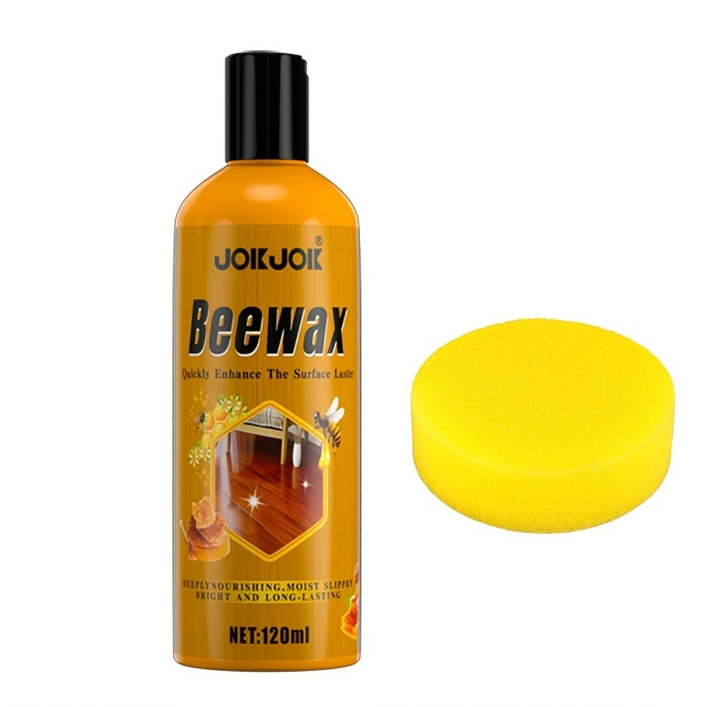 Beeswax Wood Polish & Repair Kit, Natural Wood Furniture Care Wax Deeply Moisturizes, Removes Scratches & Dullness, Restores Shine on Solid Wood Furniture, Floors, Countertops, Doo - product image 5