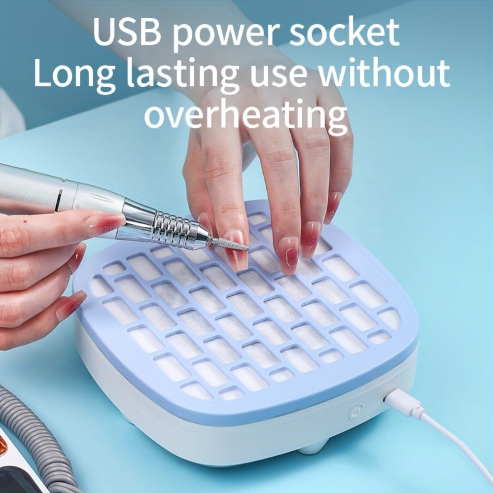 Nail Dust Collector Mini USB Electric Vacuum Cleaner with 10 Filter Pads & Strong Suction – Portable Nail Dust Suction Machine for Acrylic Gel Filing, Home Nail Station, Salon & Tr - product image 9