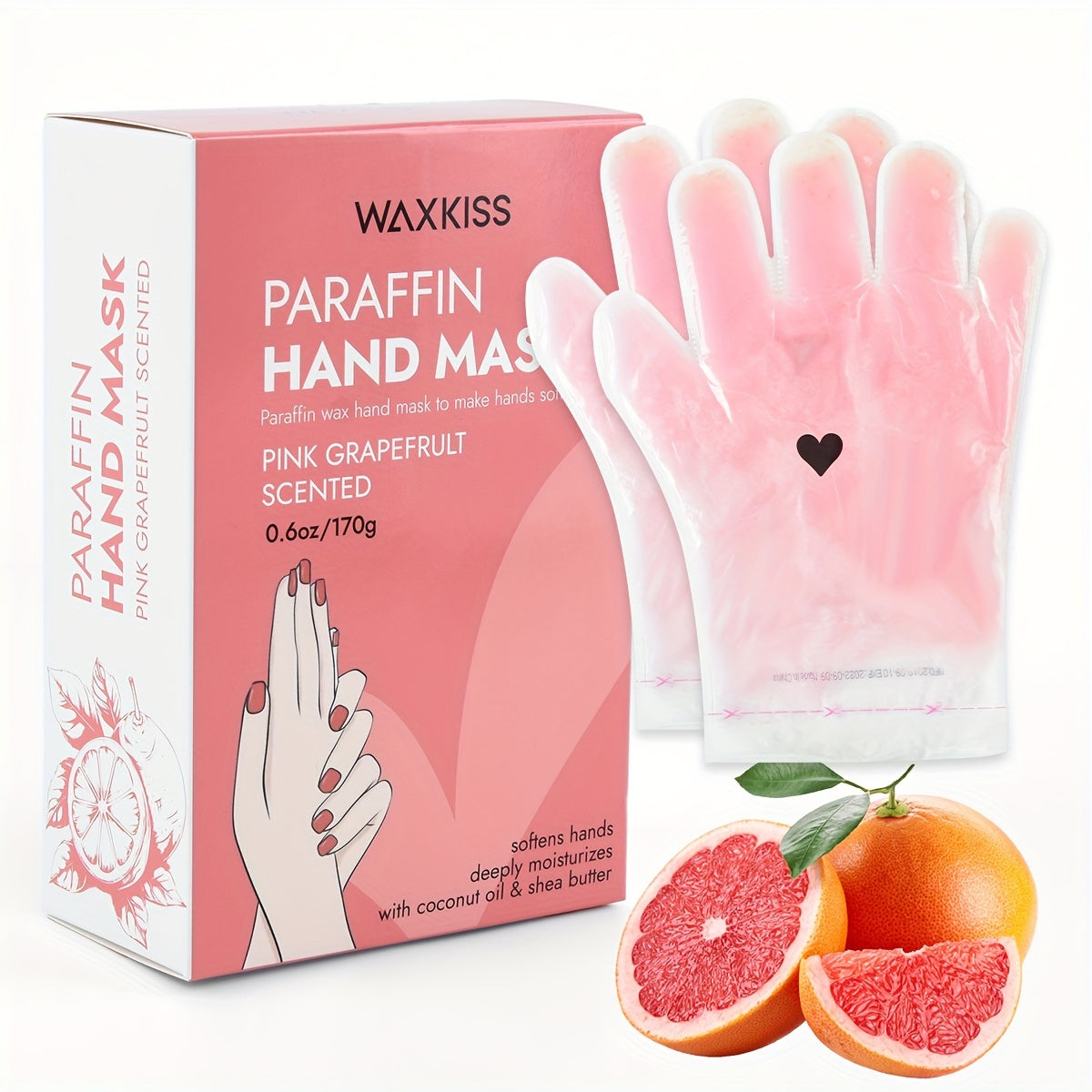 Paraffin Wax Hand & Foot Mask Deep Moisturizing Beauty Treatment – Smooth Soft Skin, Pink Grapefruit & Lavender Scents, Long-Lasting Stone Wax Formula, Home Spa Gift Set for Women - product image 15