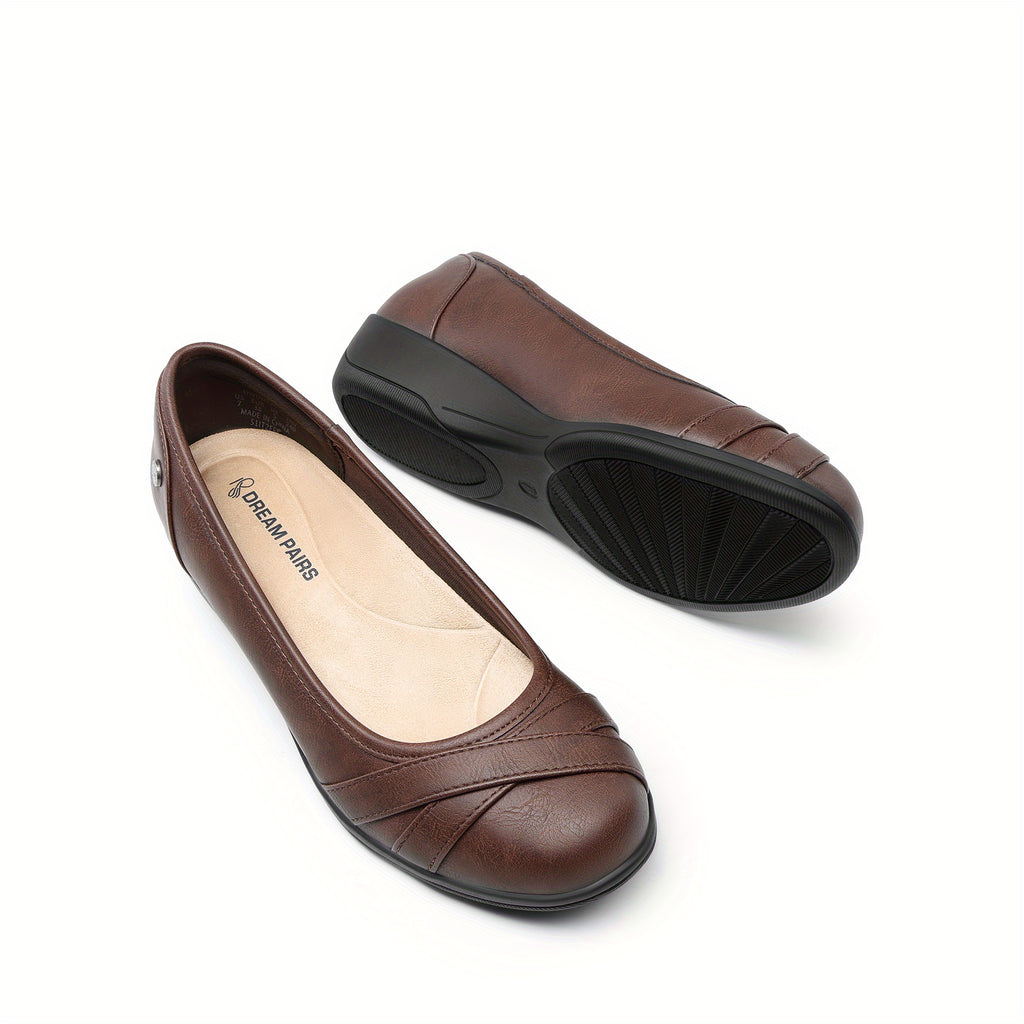 Casual Flat Shoes for Women with a Comfortable Round Toe and Low Heel, Soft-Soled for Long Walks and All-Day Standing, Gift for Ladies - product image 18