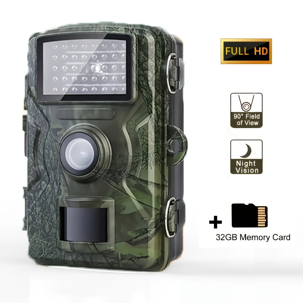 Trail Camera 48MP Night Vision Wildlife Camera – 1296P HD – 120° Wide Angle – 0.2s Fast Trigger – IP66 Waterproof – Motion Activated – Game Camera for Hunting - product image