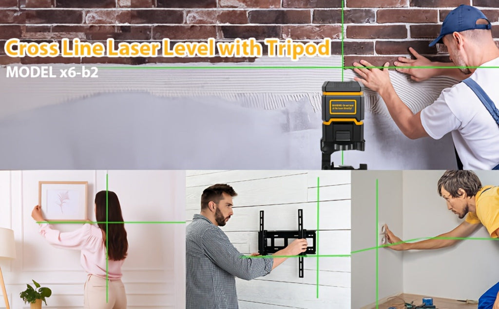 Green Laser Level Self-Leveling with Tripod – Horizontal & Vertical Cross Line Laser for Construction, Tiling, Home Renovation & Interior Decoration - product image 8