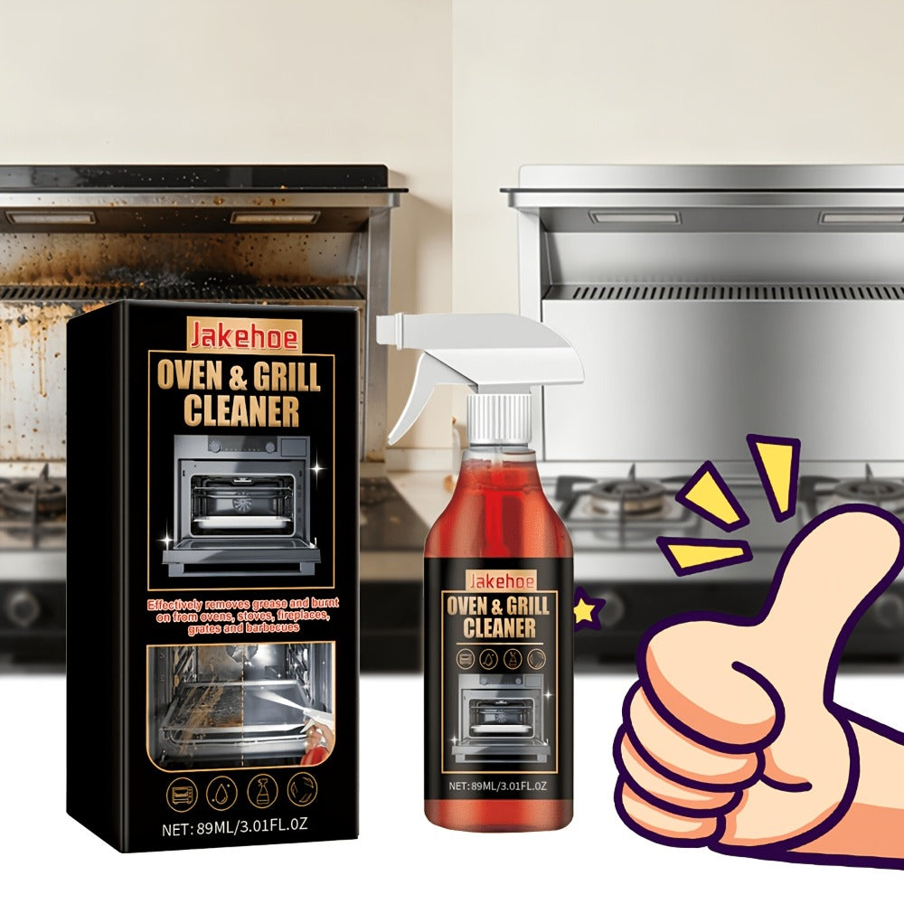 Oven Cleaner Foam Spray 3-Pack Heavy Duty Stove & Grill Degreaser Removes Stubborn Baked-On Grease Stains Gentle Formula Safe for Ovens Stoves Grills - product image 4