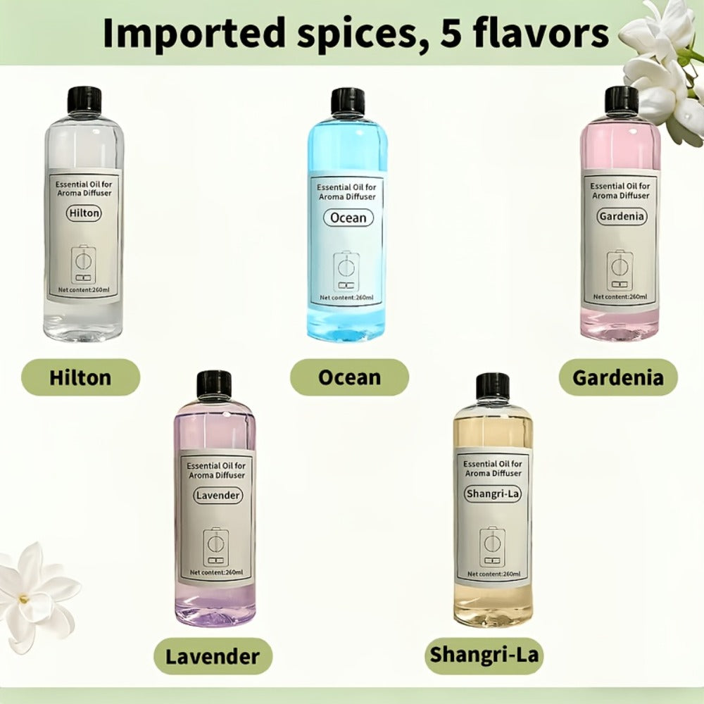 Large Capacity Essential Oil 8.79oz – Premium Long-Lasting Floral Fragrance, Leak-Proof, Diffuser Compatible | Hilton, Shangri-La, Gardenia, Lavender, Ocean - product image 2