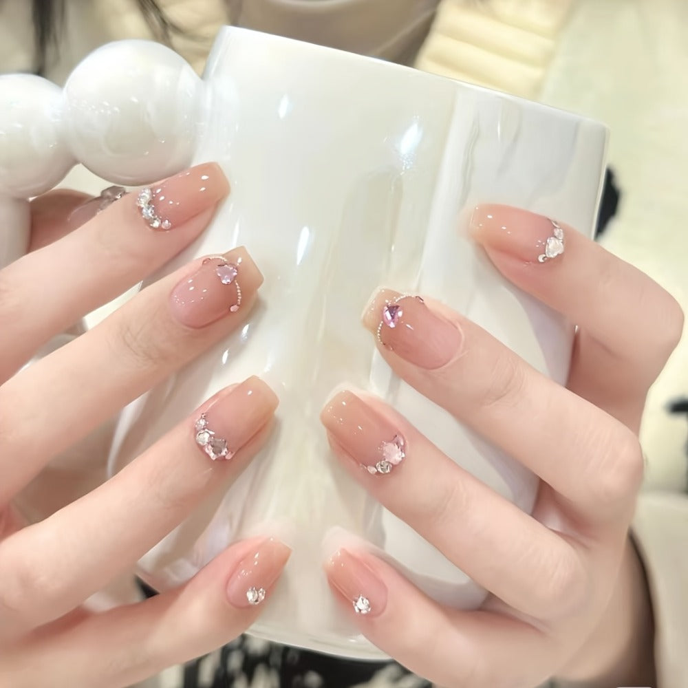 Acrylic Nail Kit 23-in-1 Complete Set with 12 Glitter Colors White & Pink Powder - DIY Nail Extension System No Glue No Liquid Needed for Beginners & Pros, Home Salon Manicure Kit  - product image 8