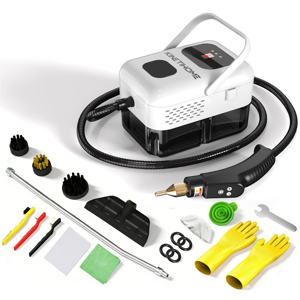 Steam Cleaner Handheld High Pressure Portable | Chemical-Free Deep Clean for Kitchen Grease Range Hood Sofa Tile Grout Car AC Washing Machine | Multi-Surface Steam Cleaning Machine - product image 9