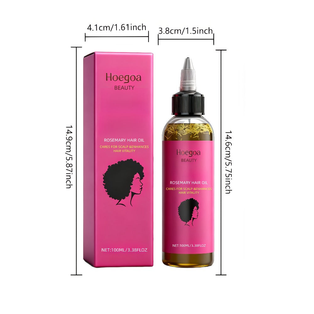 Rosemary Hair Oil 2 Pack Gift Set with Bataana Oil | Scalp Nourishing Moisturizing Hair Growth Treatment | Anti-Frizz Strengthening Natural Hair Oil for Women | Birthday Valentine' - product image 5