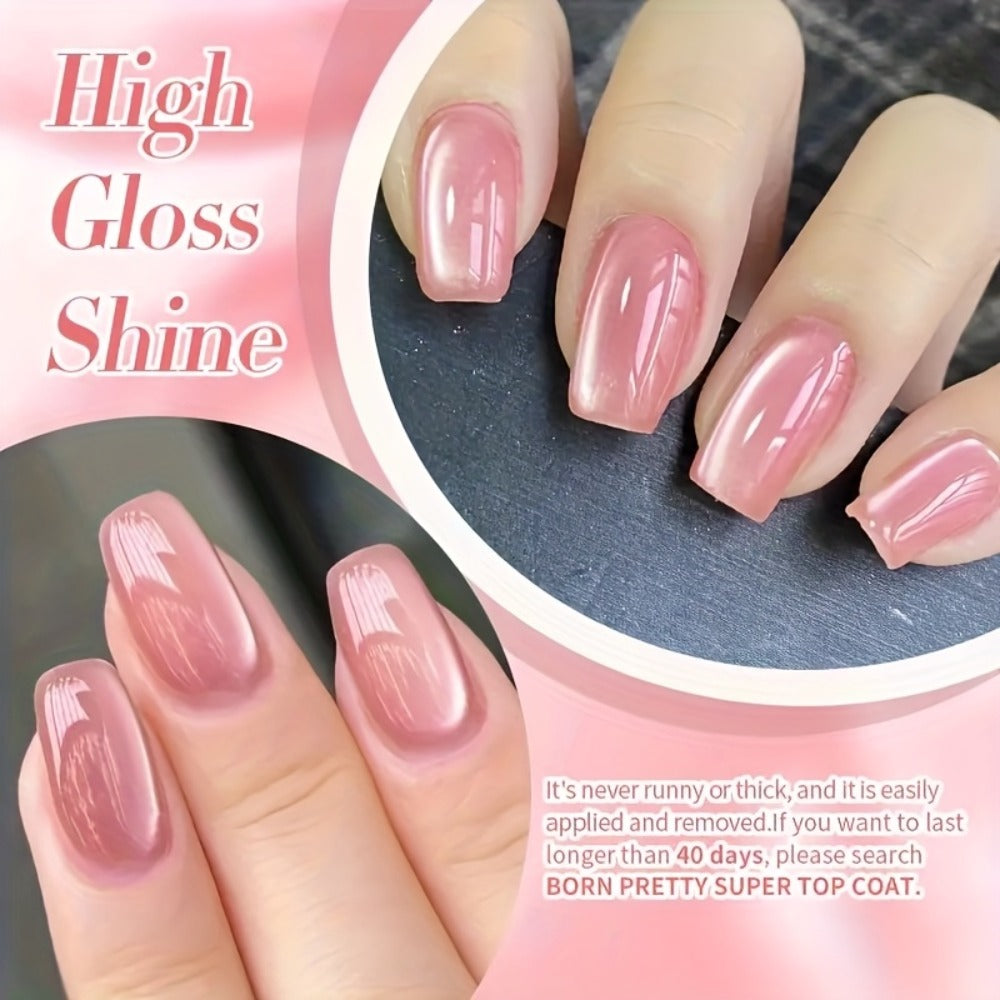 Pink Holographic Rainbow Cat Eye Gel Nail Polish 0.51oz Magnetic Color Shifting Effect - Soak-Off LED UV Long Lasting Chip-Resistant Salon Quality Nail Art Design for Women DIY Hom - product image 6