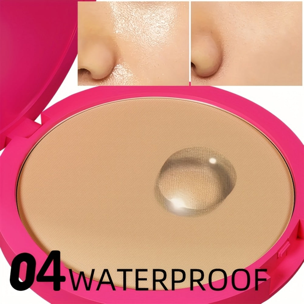 Waterproof Powder Foundation Matte Full Coverage Non-Cakey Formula 0.31oz Compact - Long-Lasting Shine Control for All Skin Types Light to Medium Tone, Everyday Office Outdoor Trav - product image 5