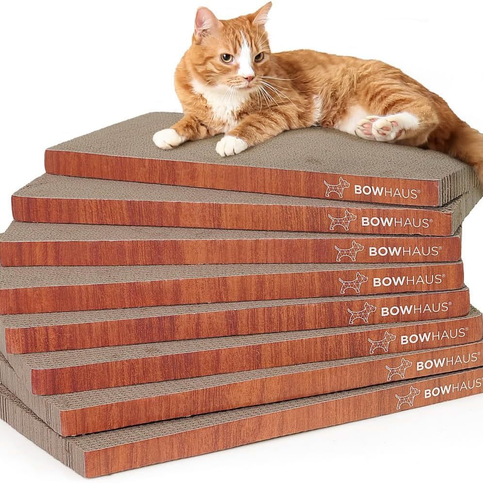 Cat Scratcher Lounger Reversible – Large Cardboard Cat Scratching Pad & Board for Indoor Cats, 5-Layer Durable Construction, Double-Sided Scratch Surface - product image 3