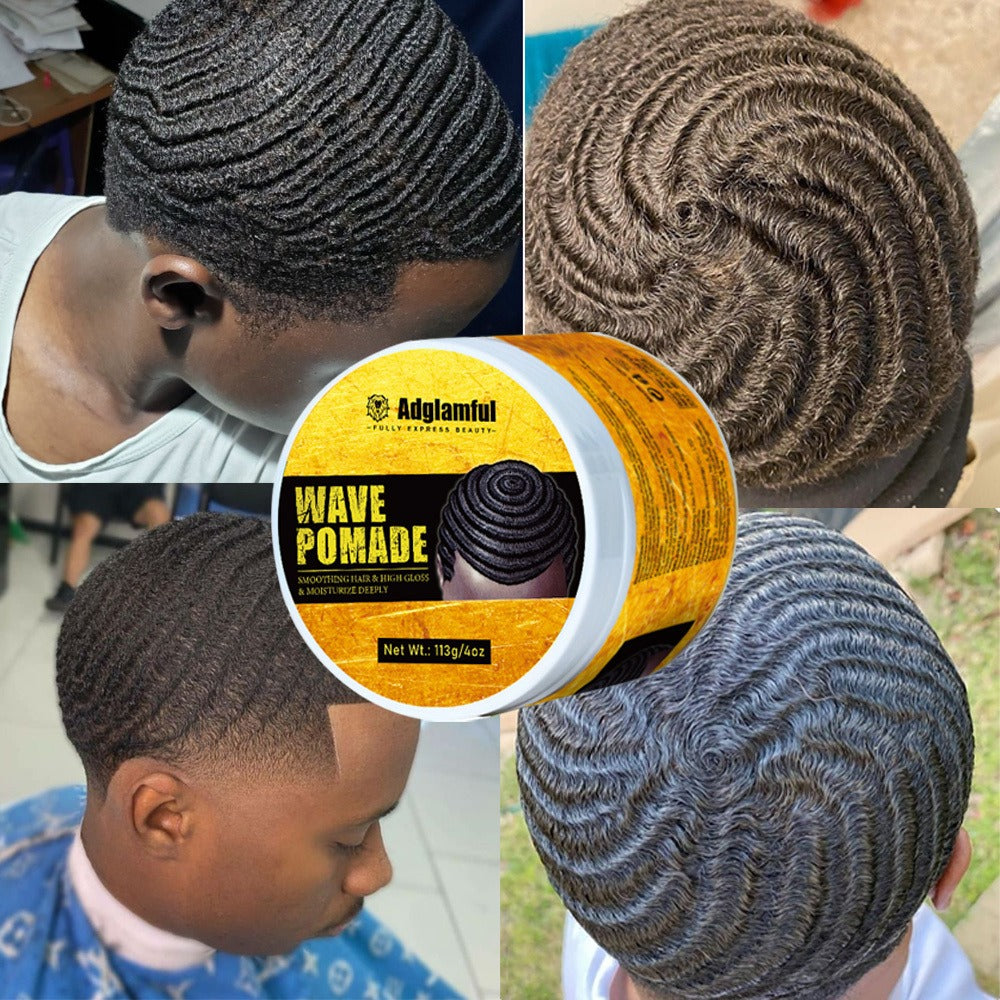 360 Wave Pomade for Men — Wave Control Defining Cream for Layered Waves, Volume & Texture | Non-Greasy, Water-Soluble, No Residue | Easy to Style, Brush & Maintain Natural 360 Wave - product image 13