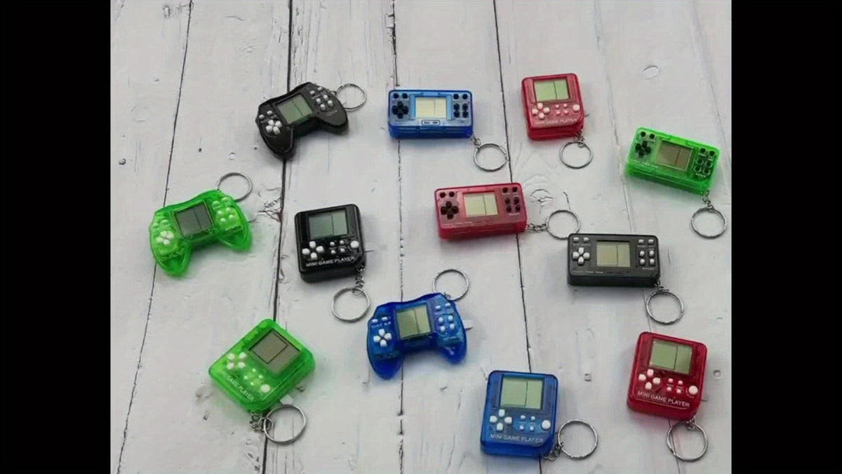 Handheld Video Game Backpack Clips for Kids Gaming Birthday Party Favors, Classroom Prizes, Gamer Goodie Bag Stuffers & Holiday Gifts | Mini Game Console - product image 8