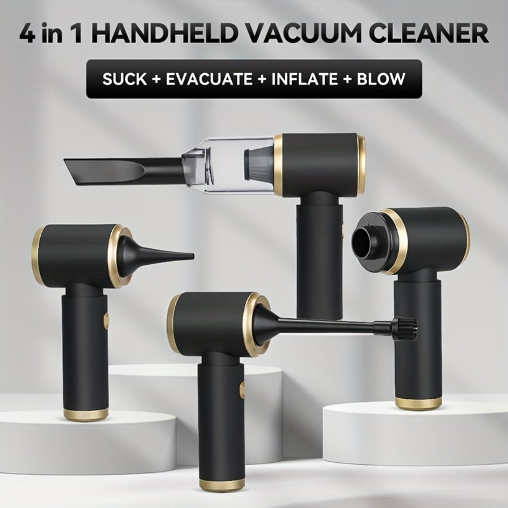 2-in-1 Handheld Vacuum Blower USB Rechargeable Cordless Mini Vacuum Cleaner Blow Suction Mode with Filter Dust Cup for Home Car Office Keyboard Lightweight - product image 9