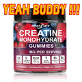 Creatine Monohydrate Gummies 8000mg Blueberry Flavor – with L-Taurine, BCAA, Vitamin B6 & B12 | Pre-Workout Muscle Strength & Endurance Supplement for Men & Women | 120 Count | Yea - product image 12