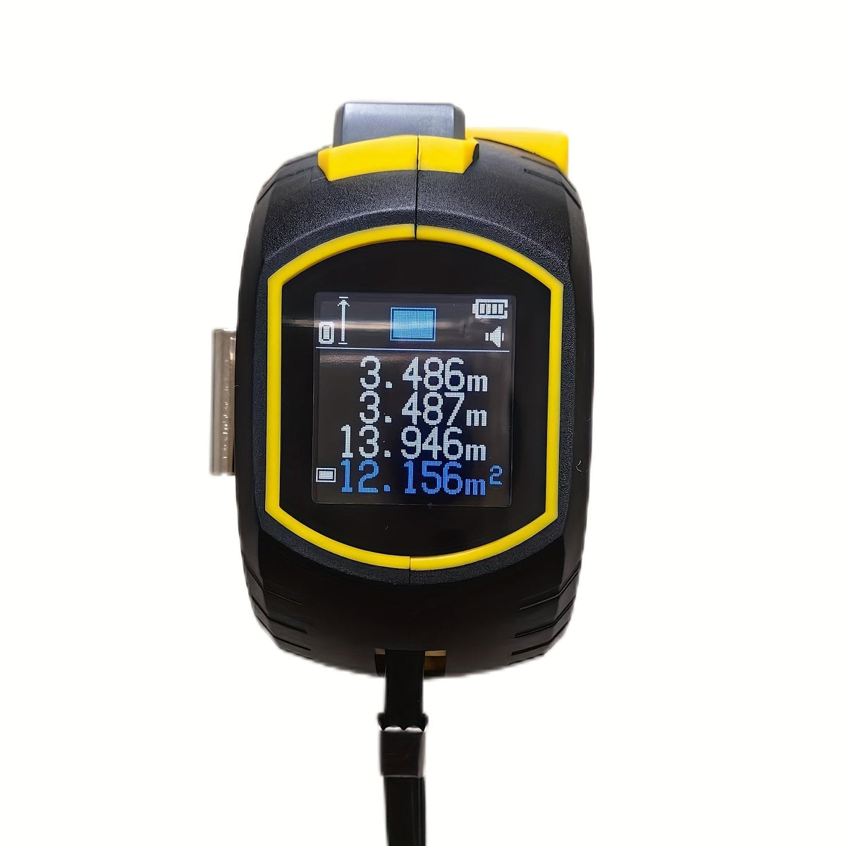 3-in-1 Laser Tape Measure Digital Laser Rangefinder Steel Tape Measure Cross Laser Level High Precision Color Screen Voice Broadcast for Construction Home DIY Measurement - product image 11