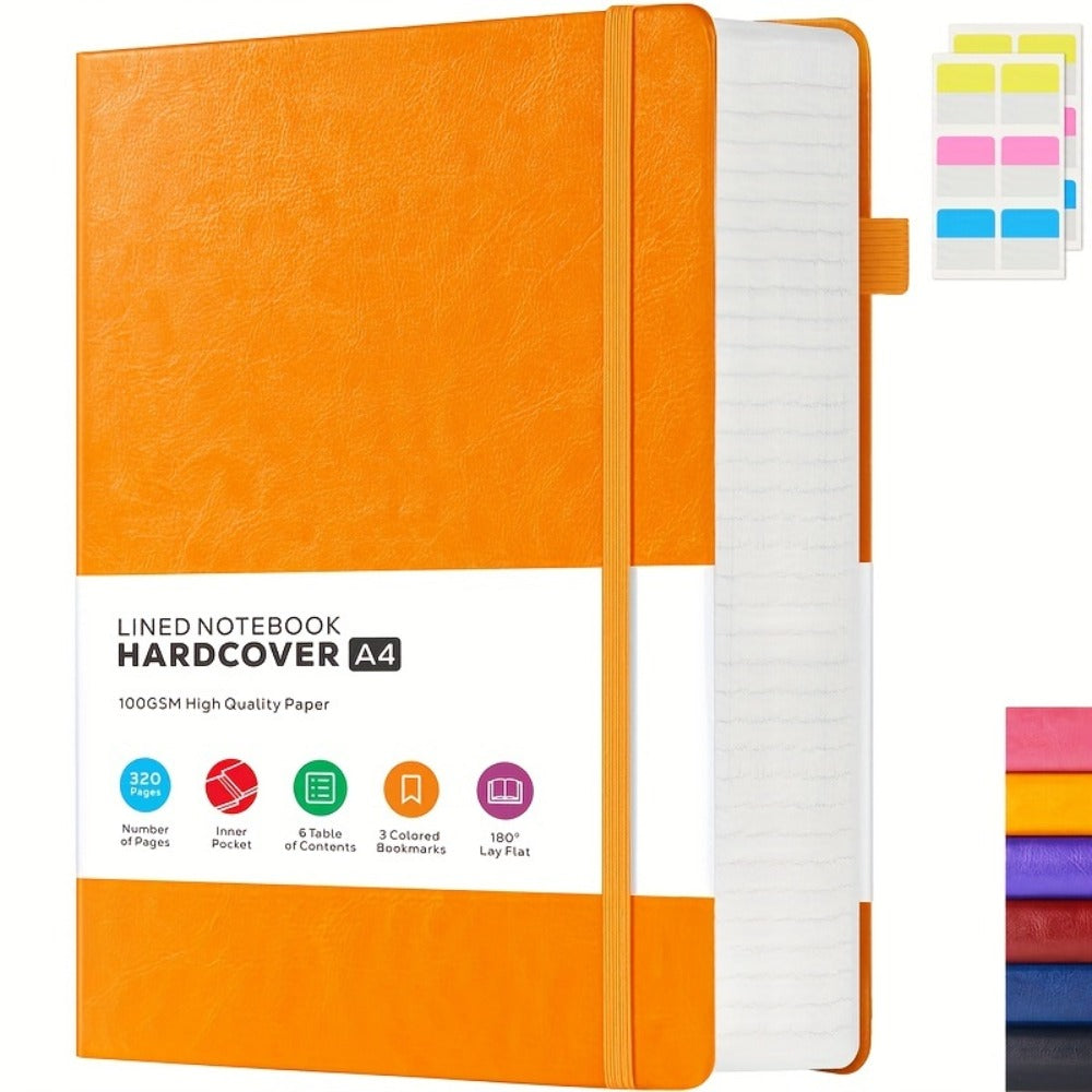 A4 Hardcover Lined Journal Notebook 320 Pages, Faux Leather College Ruled Notebook with 100GSM Thick Pages, 8.5x11 Large Writing Journal for Women Business School - product image 10