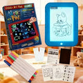 Magic LED Drawing Board for Kids with 15 Double-Sided Tracing Cards & 6 Washable Markers – Perfect Christmas & Birthday Gift – Light Up Luminous Art Board for - product image 14
