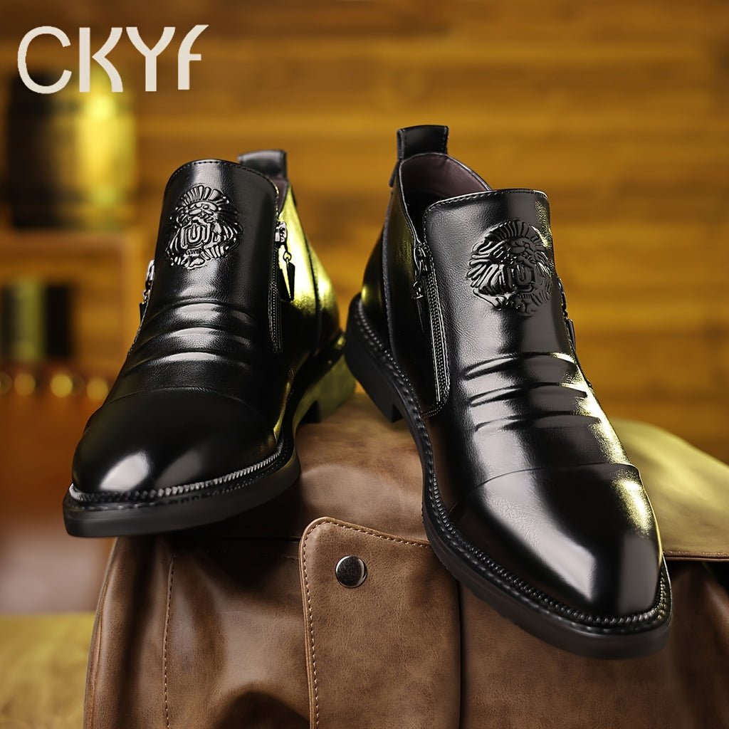 Embossed Casual Men's Ankle Boot - product image 10