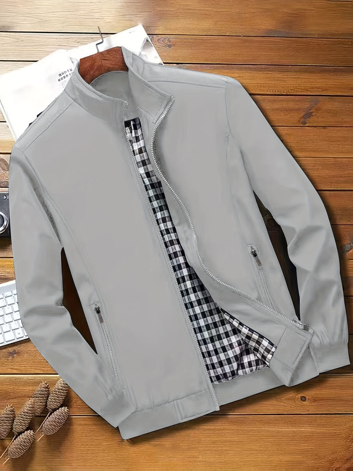 New Men's Jacket Spring Autumn Premium College Style Jacket Outerwear - product image 26