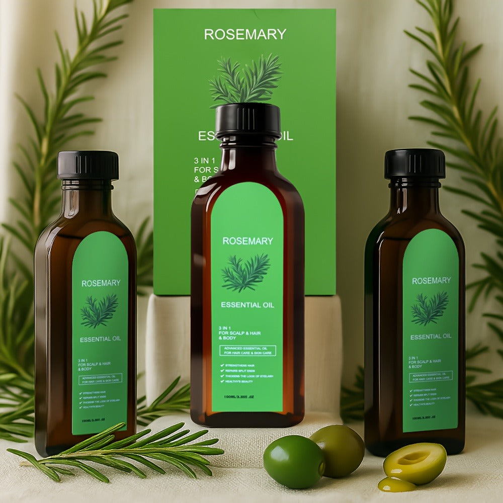 Rosemary Biotin Argan & Batana Hair Oil Spray Multi-Pack — Deep Moisturizing, Scalp Nourishing, Damage Repair & Shine Enhancing Leave-In Treatment for Dry Damaged Hair, All Hair Ty - product image 5