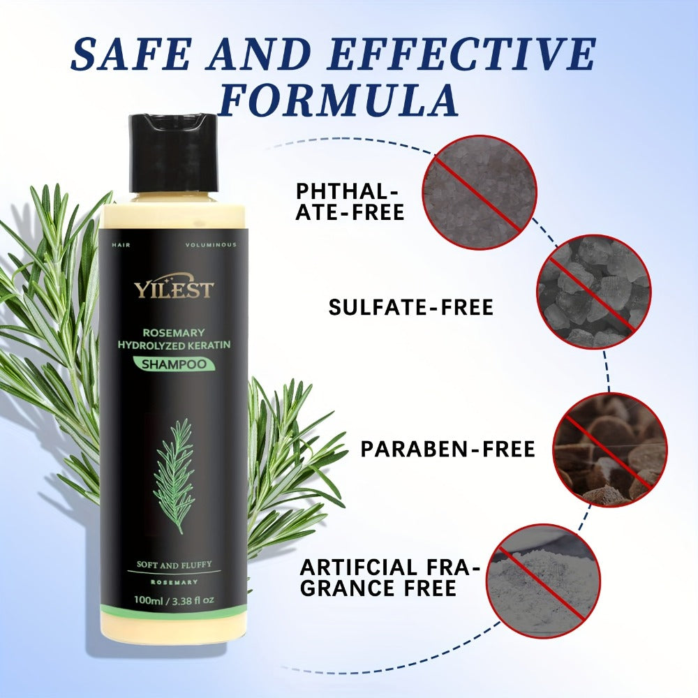 Rosemary Shampoo for Hair Growth & Volume — Enriched with Rosemary Extract, Amino Acids & Plant Squalane | Strengthening, Moisturizing & Scalp Stimulating | All Hair Types | Availa - product image 9