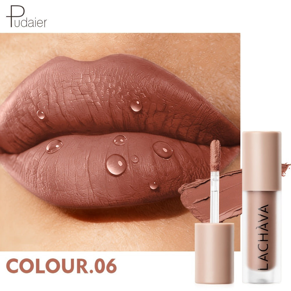 Matte Liquid Lipstick for Women — Velvet Soft Non-Drying Waterproof Long-Lasting Formula, Highly Pigmented Full Coverage Lip Color in Nude Brown Pink Red Purple Gold Shades - product image 13
