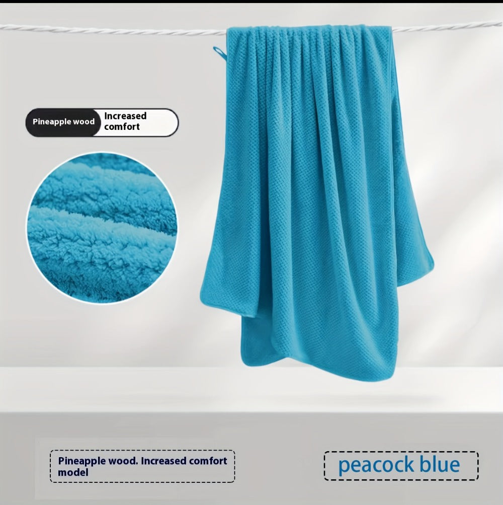 Coral Fleece Bath Towel Set 16 Piece 300GSM - Extra Large Bath Towel Washcloths Square Towels Soft Absorbent Quick Dry | 11 Colors | Hotel Home Travel Spa Gift Complete Bathroom To - product image 22