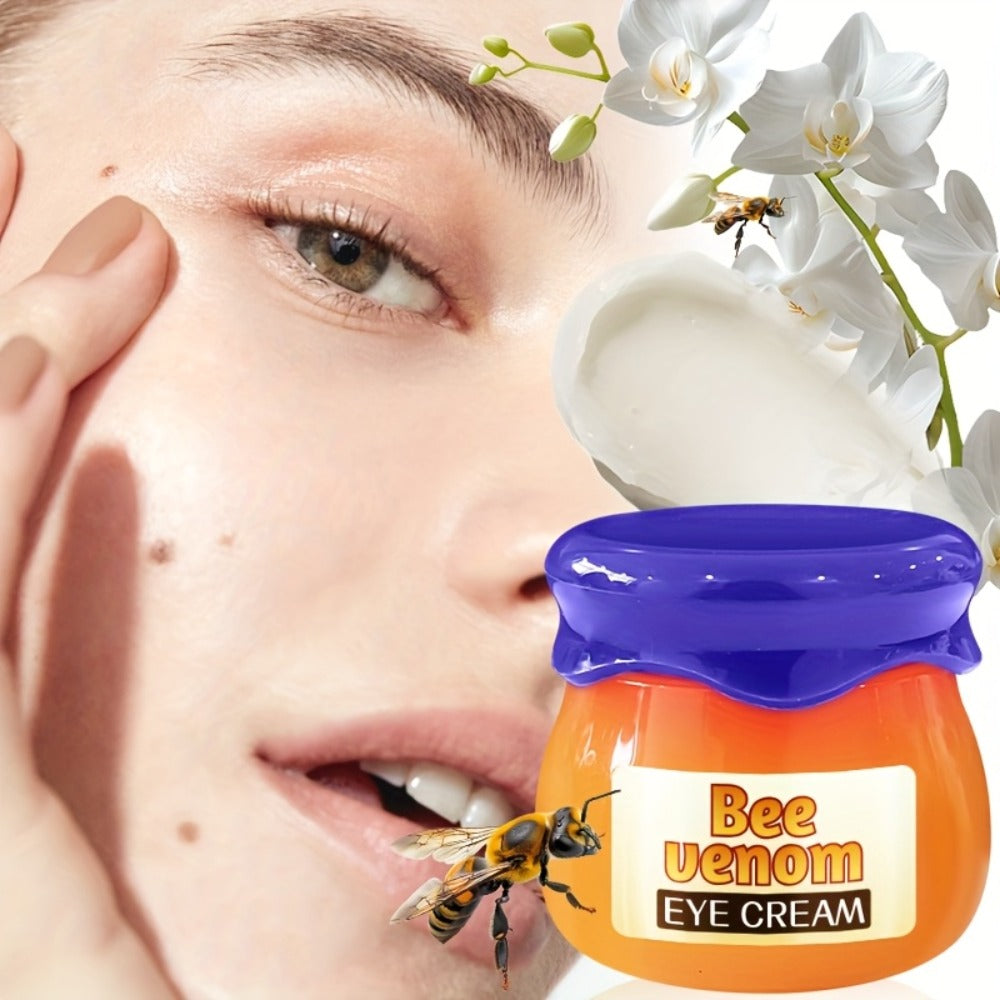 Bee Venom Eye Cream 5 Pack Instant Lifting Firming Anti-Aging Under Eye Treatment - Dark Circles Puffy Eyes Eye Bags Wrinkles Antioxidant Formula for Women All Skin Types - product image 2