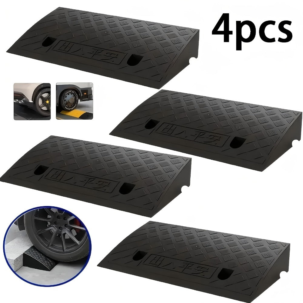 Curb Ramp Heavy Duty Plastic 3000 lb Portable Lightweight for Car SUV Motorcycle Bike Wheelchair Scooter Driveway Sidewalk Loading Dock Garage Outdoor Use Mobility Aid Ramp 2/4 Pac - product image 9