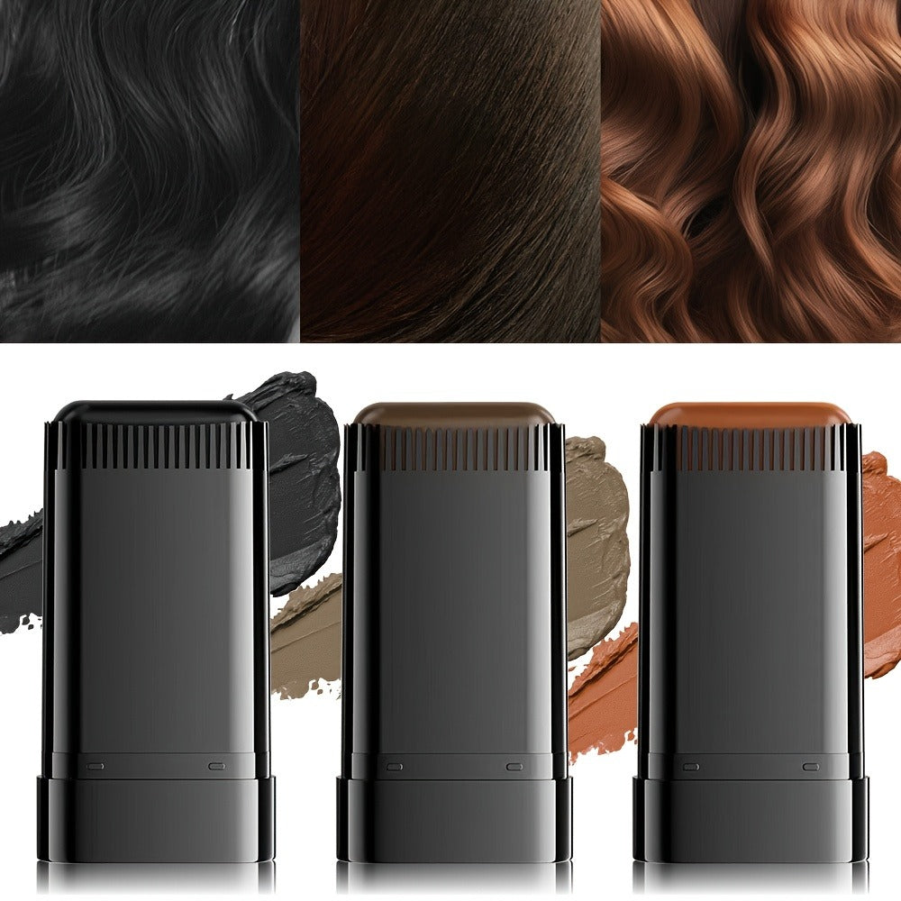 Portable Gray Root Cover Stick 2pcs — Disposable Hair Root Touch-Up with Plant-Based Squalane | Instant Long-Lasting Gray Coverage | No Water Needed | 3 Shades | All Hair Types - product image 9