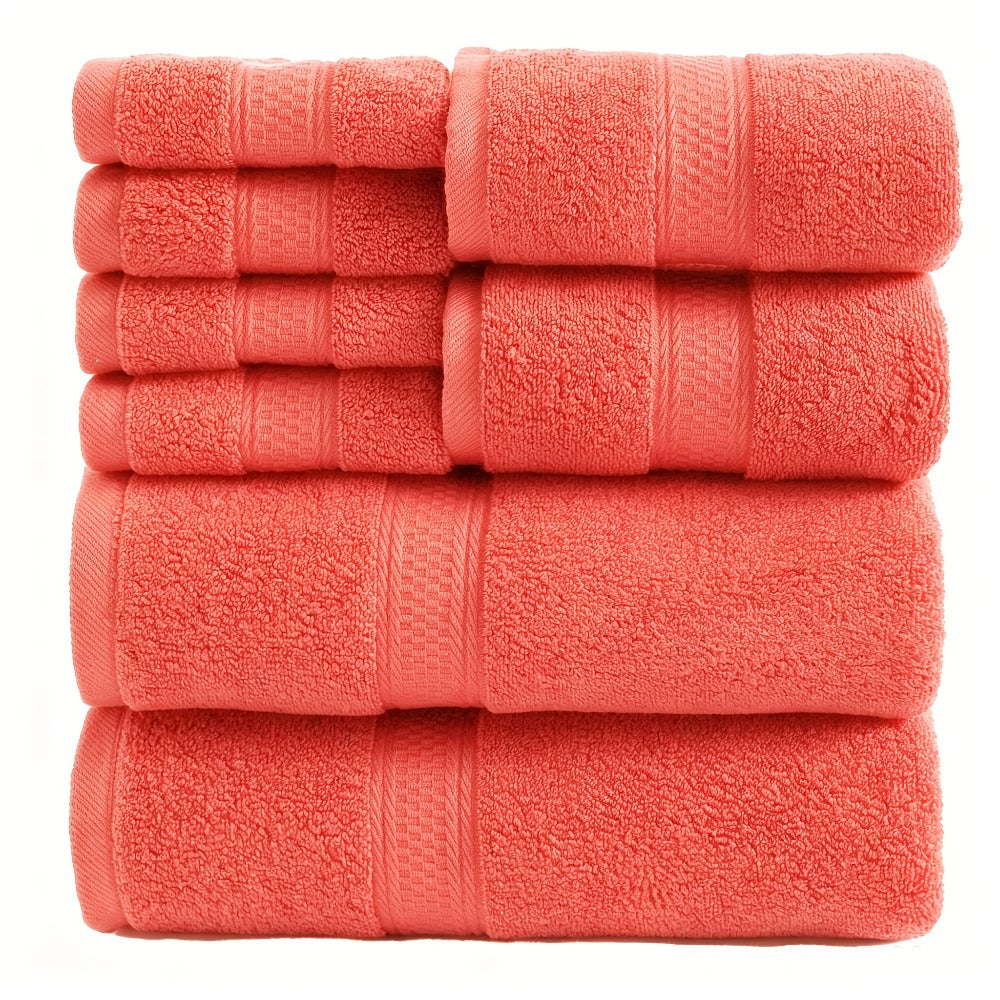 Luxury Soft Towel Set 8 or 16 Piece - Thickened Quick Dry Skin Friendly High Absorbency Bath Towels Hand Towels Washcloths | 13+ Colors | Home Hotel Travel Fitness Spa Gift Set - product image 12
