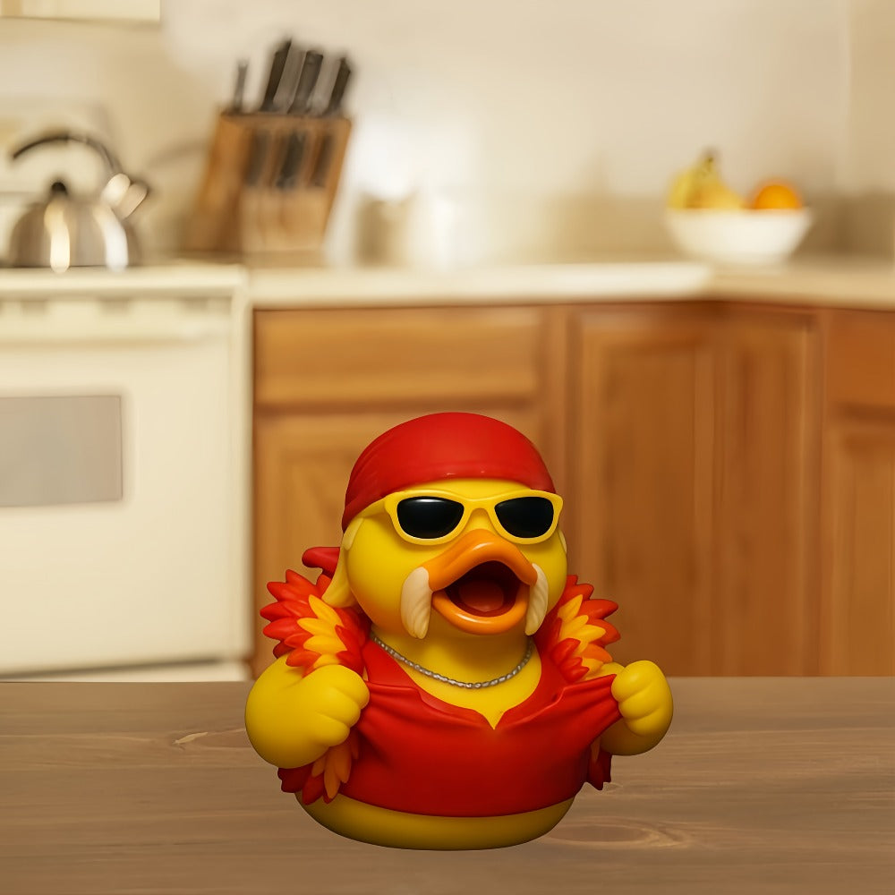 Resin Duck Figurine Decorative Statue - Holiday Themed Ornament for Halloween, Christmas, Day of the Dead & More - Cute Duck Sculpture Home Decor & Gift Idea - product image 6