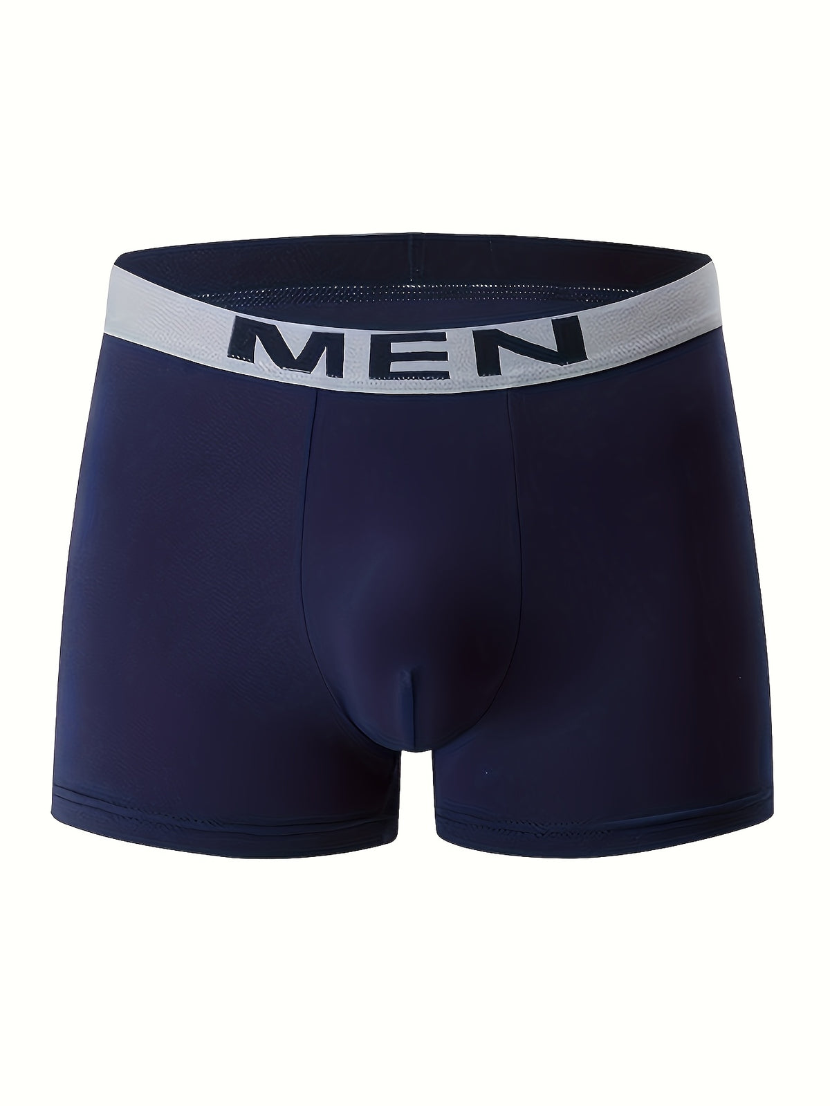 Random10pcs Men's Cool Boxer Briefs, Men's Letter[Man] Waistband Design, Breathable Comfortable Boxer Shorts, Elastic Sports Shorts, Men's Casual Underwear - product image 5