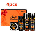 Beard Oil & Balm Grooming Kit for Men — 9-Piece Complete Beard Care Set with Conditioner Wash Brush Comb Clippers Travel Pouch, Beard Pen Option, Birthday Father's Day Gift - product image 15