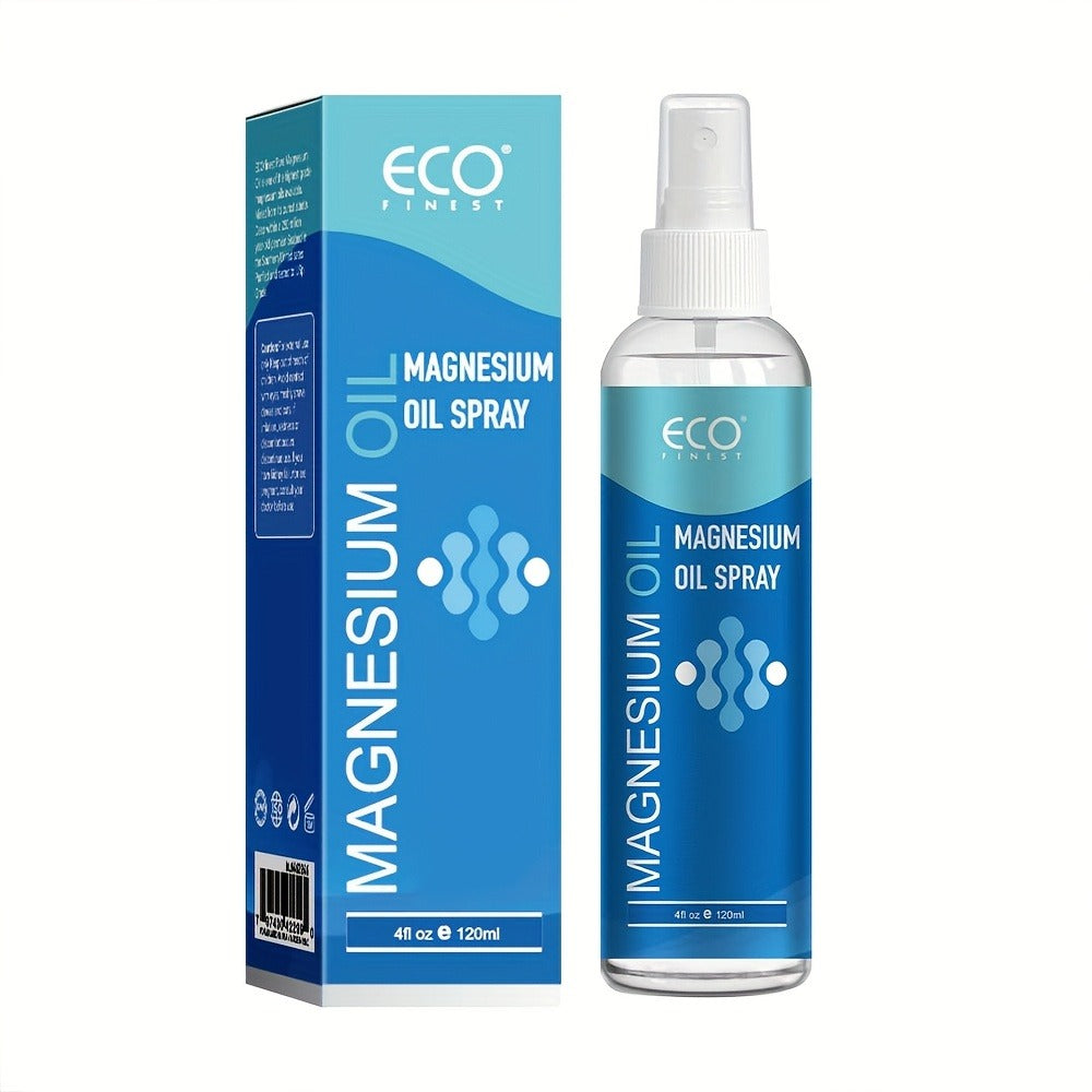 Magnesium Oil Spray for Muscle Relief & Sleep Support — Pure Transdermal Magnesium Chloride Body Spray for Leg Cramps, Restless Legs, Stress Relief & Skin Hydration | Women & Men - product image 2