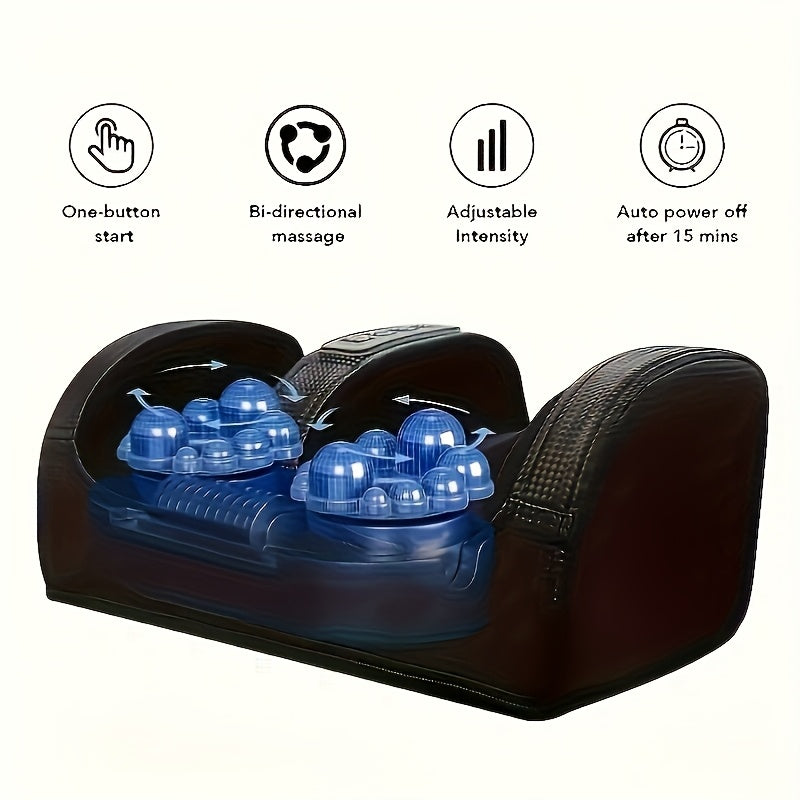 Foot Massager with Heat Function, Suitable for Legs, Feet, and Arms, Providing Deep Kneading and Compression - Perfect for Home Or Office Use, Black Friday - product image 18