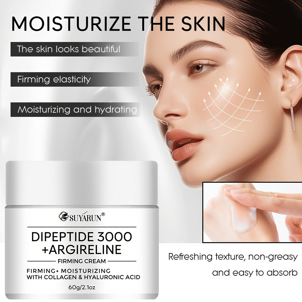 Niacinamide Retinol Peptide Face Cream with Dipeptide 3000 Collagen Centella Asiatica – Firming Anti Wrinkle Oil Control Brightening Moisturizer for Dry Skin 60g - product image 4