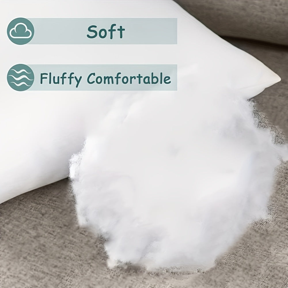 Throw Pillow Inserts Soft Fluffy Hypoallergenic Square Pillow Stuffing Washable Fiber Fill for Sofa Bedroom Living Room 14 16 18 20 22 Inch - product image 8