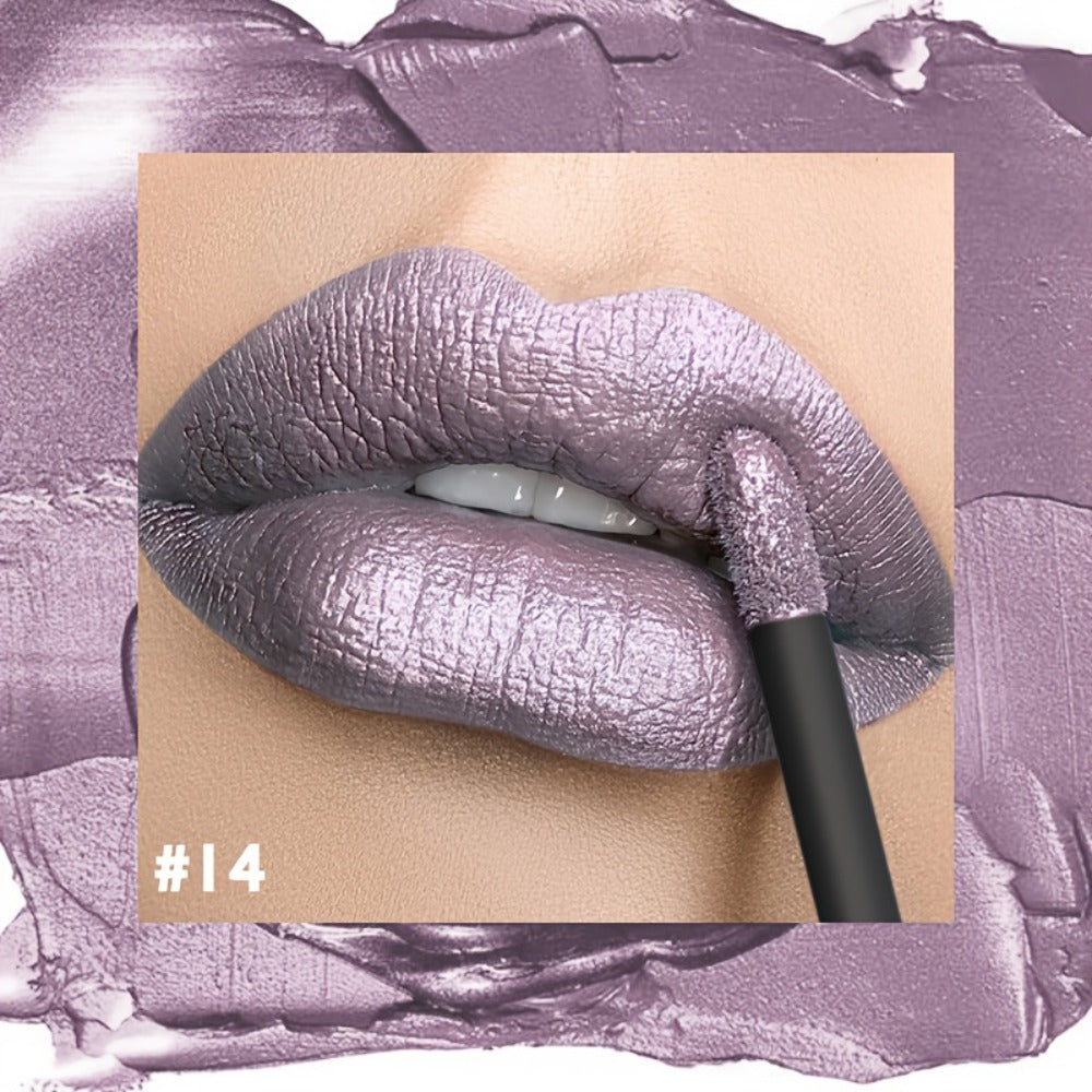 Lip Gloss Set Metallic High Gloss Plumping Long Lasting Non Stick Mirror Shine Glossy Lipstick for Women 11 Shades Party Date Daily Makeup Portable Gift - product image 4