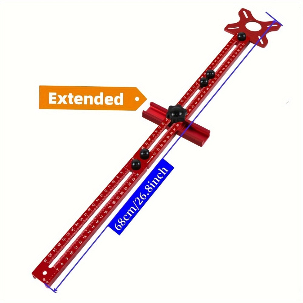 Circle Cutting Jig 3-in-1 Woodworking Router Fixture Expandable 3.54 to 24 Inch Diameter Adjustable Slotting Positioning Tool for Precision Circular Hole Milling DIY Professional - product image 10