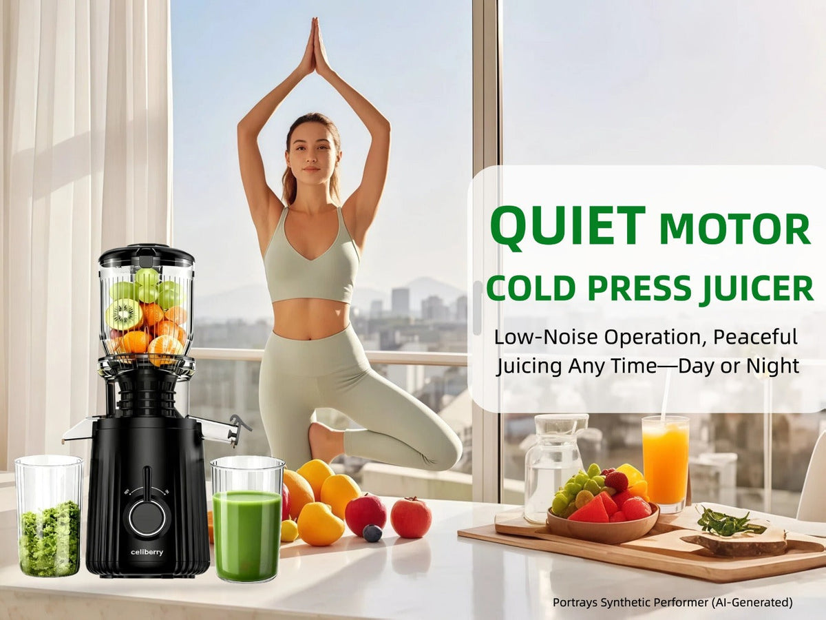 Masticating Juicer Cold Press - 4.25" Wide Feed Chute Auto-Feed Slow Juicer for Whole Fruits & Vegetables, 98% Juice Extraction, Quiet Motor, Easy to Clean, Compact for 1-2 People, - product image 18