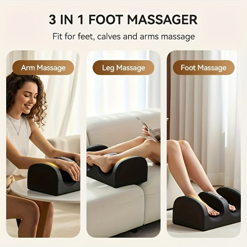 Foot Massager Multifunctional Acupressure - Electric Massage Tool for Foot, Leg, Arm & Plantar Relief, Relaxation & Pain Relief, Perfect Gift for Men & Women, Birthday & Holiday, B - product image 8