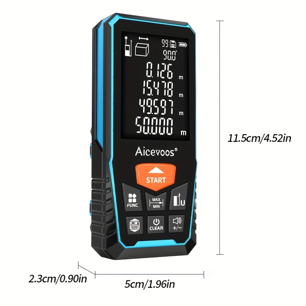 Laser Distance Meter Green Beam Digital Rangefinder 50M 70M 100M 120M Laser Tape Measure with LCD Display for Construction Surveying Indoor Outdoor Measuring - product image 2